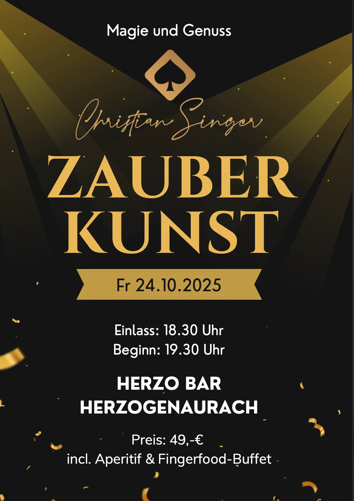 Neuigkeiten Christian Singer Zauberkunst